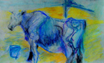 Blue-Boned Cow drawing