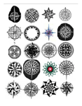 compass rose variations
