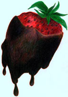 chocolate-covered strawberry