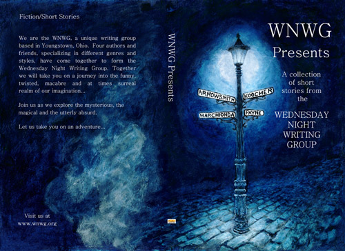 final version of spooky bookcover for WNWG Presents