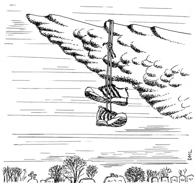 scartchboard drawing of girl in sky